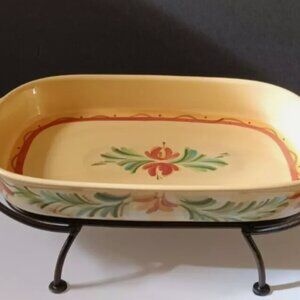 Southern Living at Home Siena Gail Pittman Casserole Dish and Stand